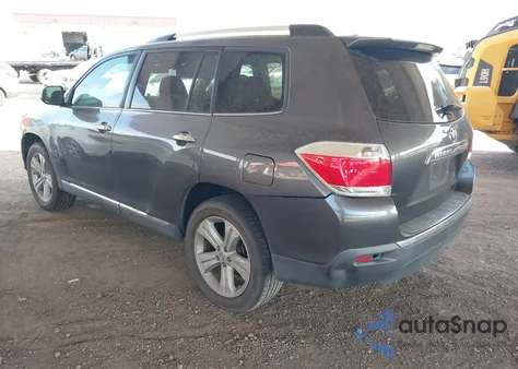 2012 Toyota Highlander Limited V6 z USA, uszkodzony, nr VIN 5TDYK3EH7CS087409